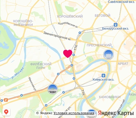 На карте