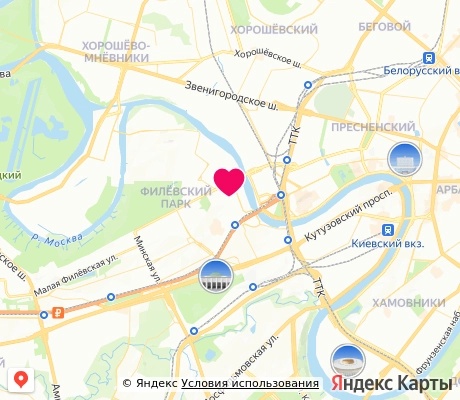 На карте