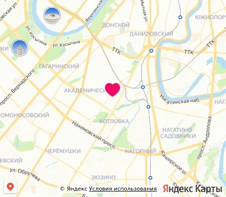 На карте