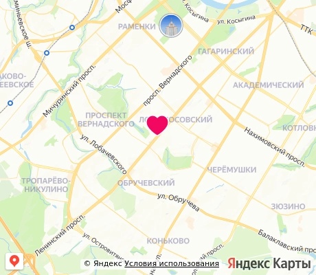 На карте
