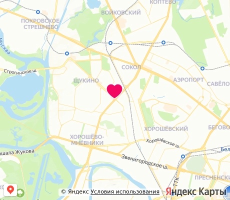 На карте