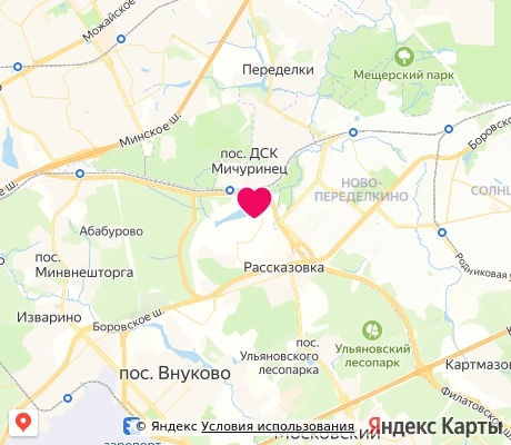 На карте