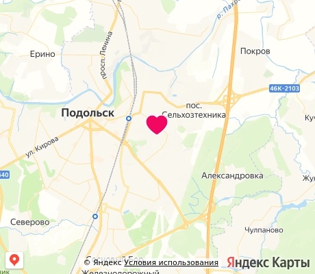 На карте