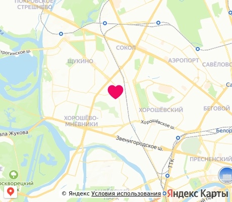 На карте
