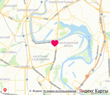 На карте