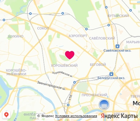 На карте