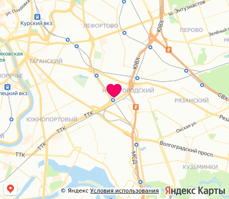 На карте