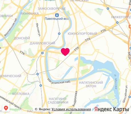 На карте