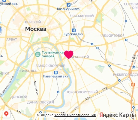 На карте