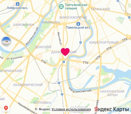 На карте