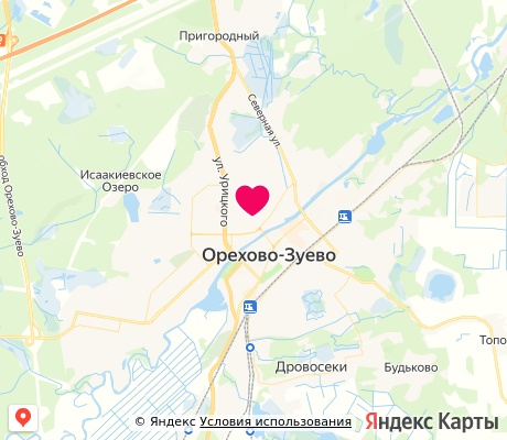 На карте