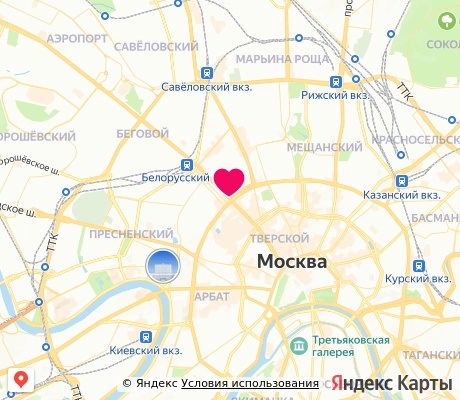 На карте
