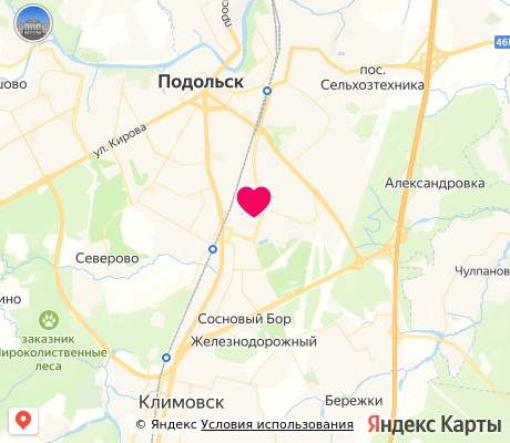 На карте