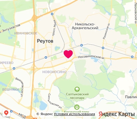 На карте