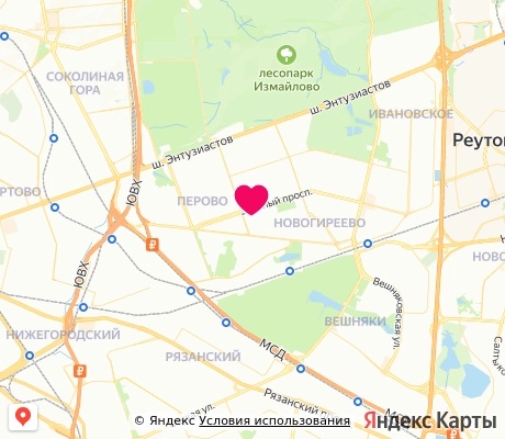 На карте