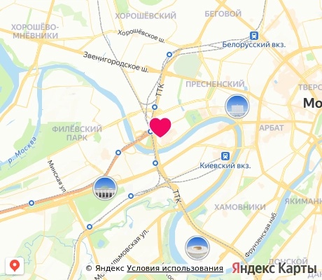 На карте