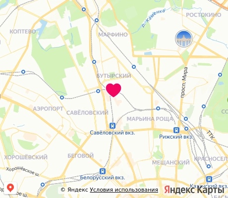 На карте
