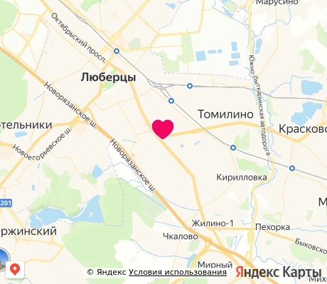 На карте