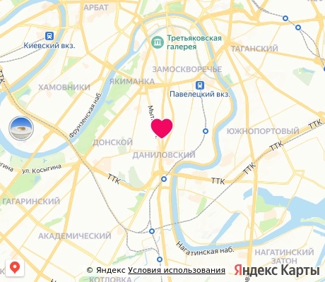 На карте