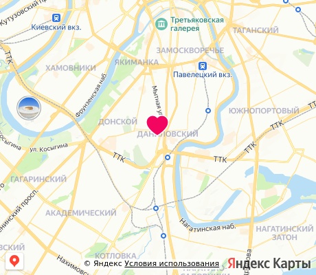 На карте
