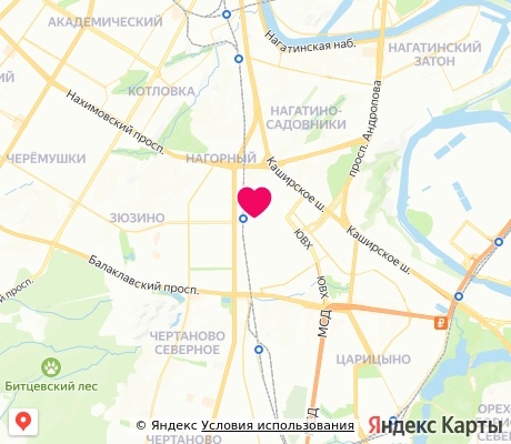 На карте