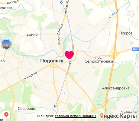 На карте