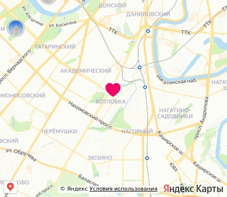 На карте