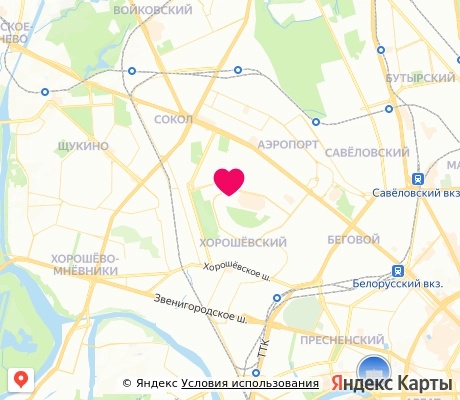 На карте