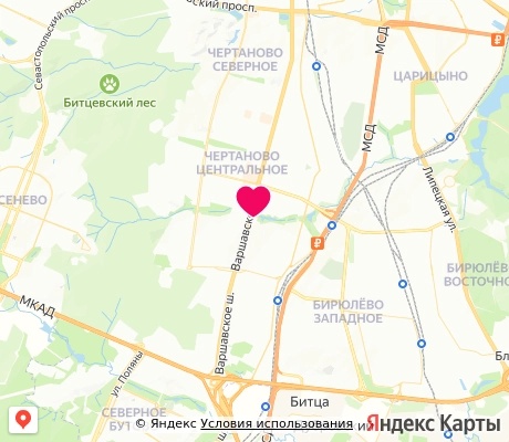 На карте