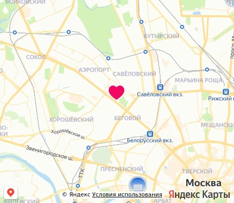 На карте