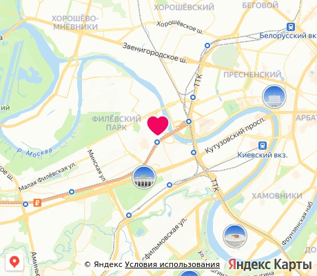 На карте