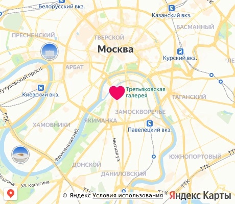На карте
