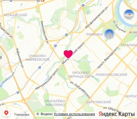 На карте