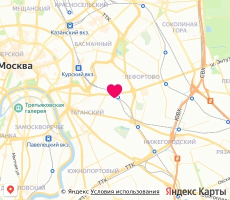 На карте