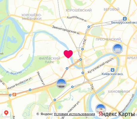 На карте