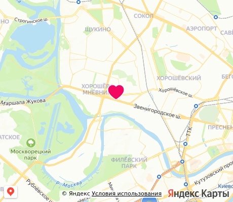 На карте