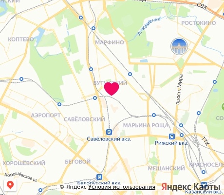 На карте