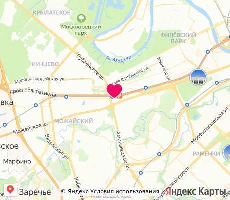 На карте