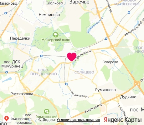 На карте