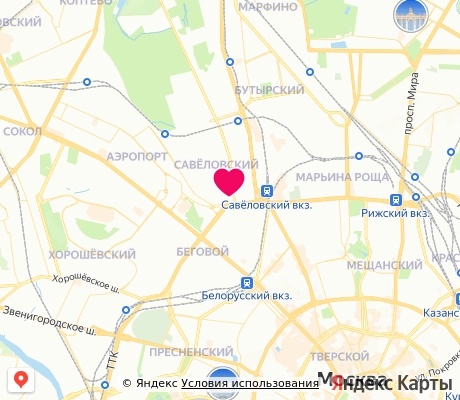 На карте