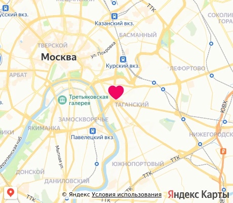 На карте