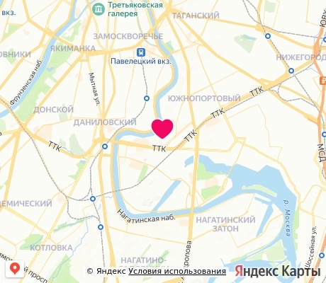 На карте