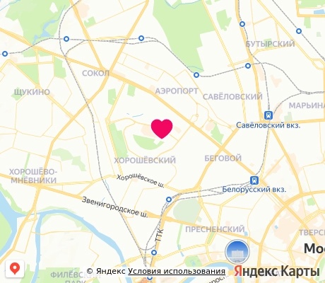 На карте