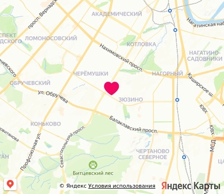На карте
