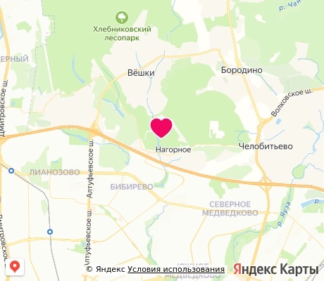 На карте