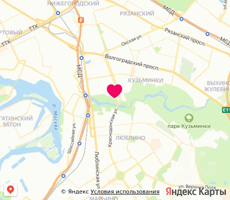 На карте