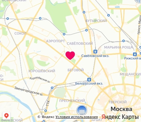 На карте