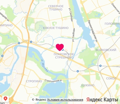 На карте