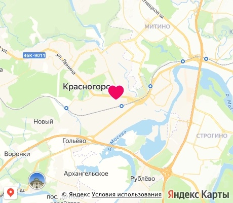 На карте