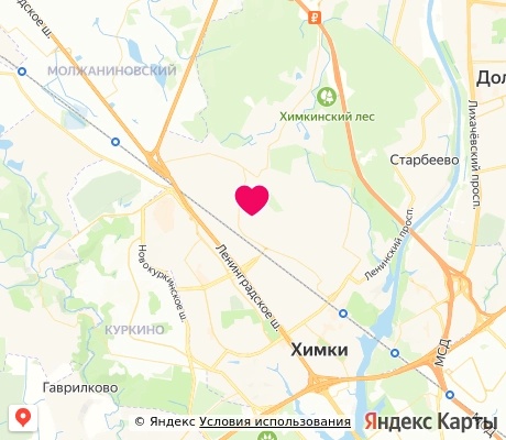 На карте
